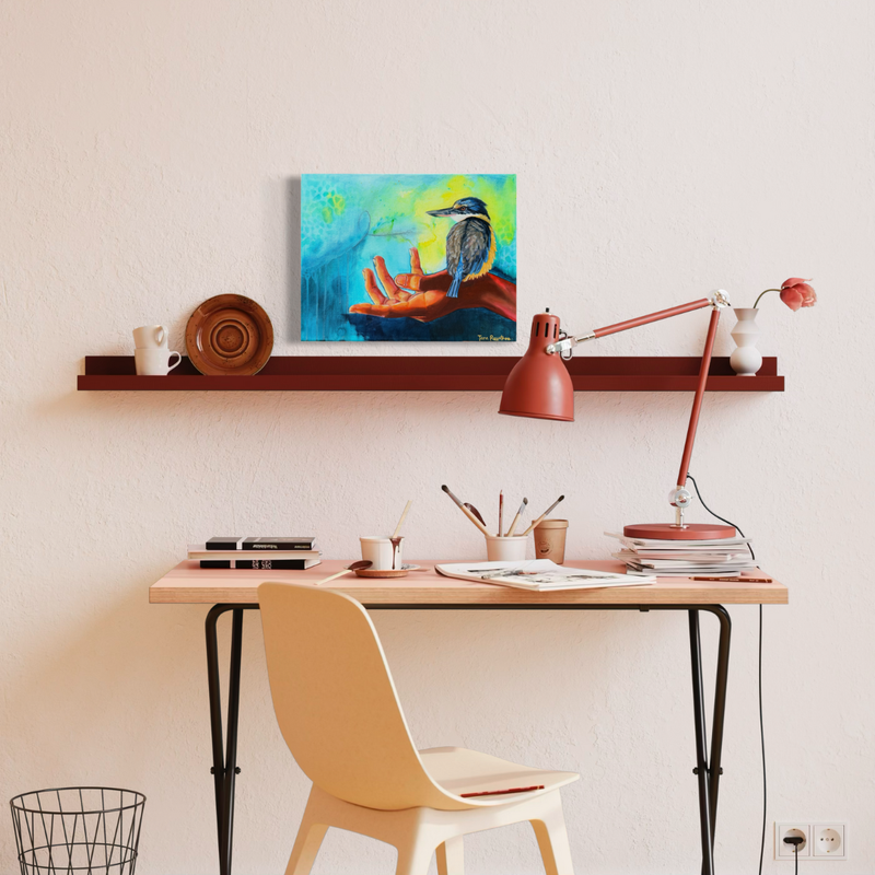 Courage - Original Oil Painting by New Zealand Artist Tara Rountree