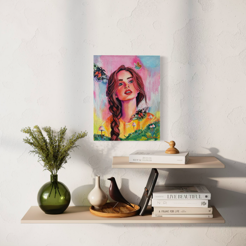 Curiosity - Original Oil Painting by New Zealand Artist Tara Rountree