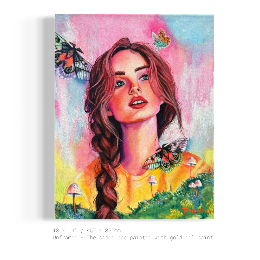 Curiosity - Original Oil Painting by New Zealand Artist Tara Rountree