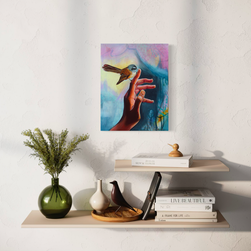 Fleeting Moments - Original Oil Painting by New Zealand Artist Tara Rountree