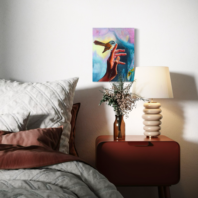 Fleeting Moments - Original Oil Painting by New Zealand Artist Tara Rountree