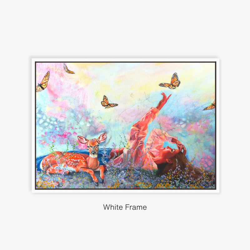 Framed Canvas Print - Enchantment - Reproduction Print - NZ Artist Tara Rountree