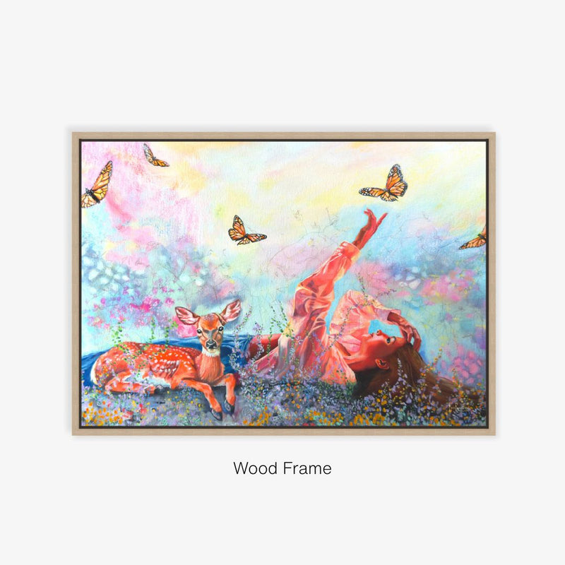 Framed Canvas Print - Enchantment - Reproduction Print - NZ Artist Tara Rountree