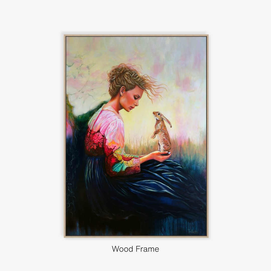 Framed Canvas Print - Harmony - Reproduction Print - NZ Artist Tara Rountree