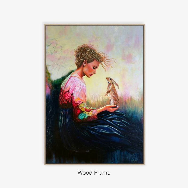 Framed Canvas Print - Harmony - Reproduction Print - NZ Artist Tara Rountree