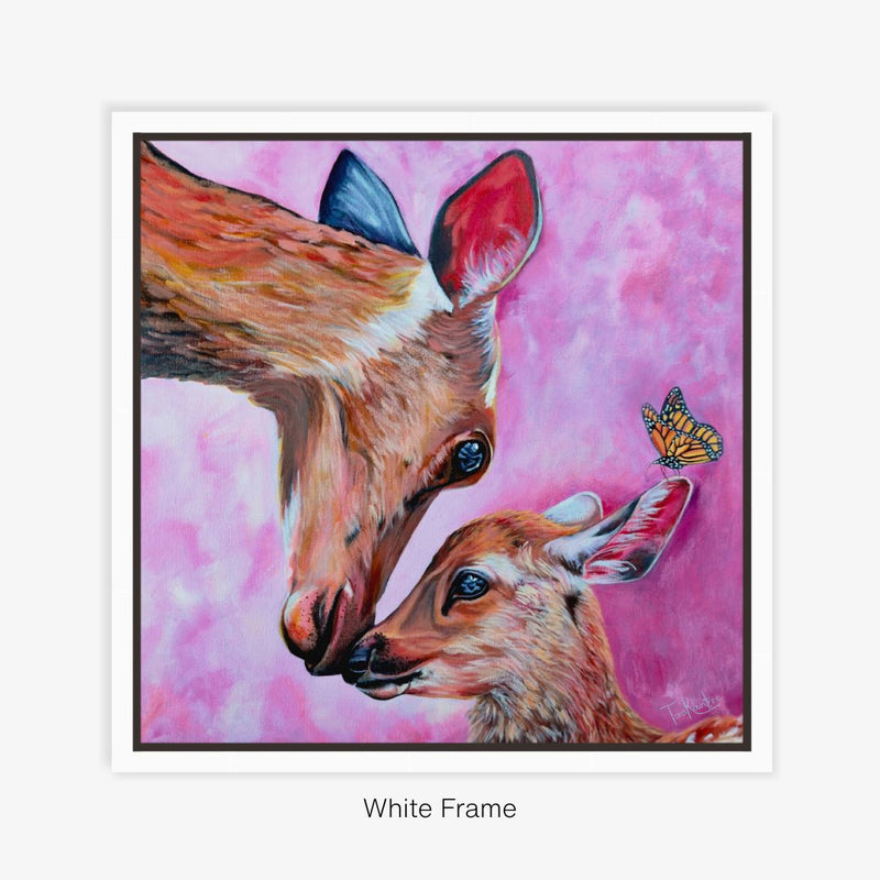 Framed Canvas Print - New Life - Reproduction Print - NZ Artist Tara Rountree
