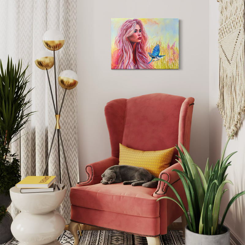 Freedom - Original Oil Painting by New Zealand Artist Tara Rountree