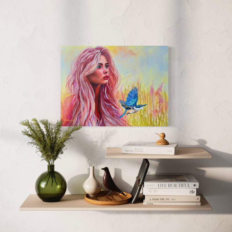 Freedom - Original Oil Painting by New Zealand Artist Tara Rountree