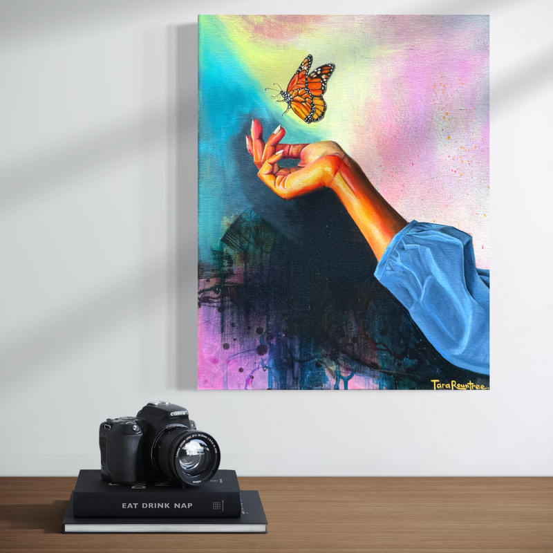 Harmony and Connection - Original Oil Painting by New Zealand Artist Tara Rountree