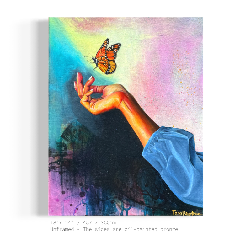 Harmony and Connection - Original Oil Painting by New Zealand Artist Tara Rountree