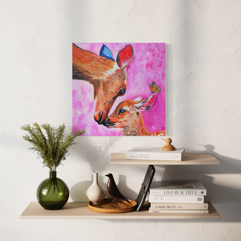 New Life - Original Oil Painting by New Zealand Artist Tara Rountree