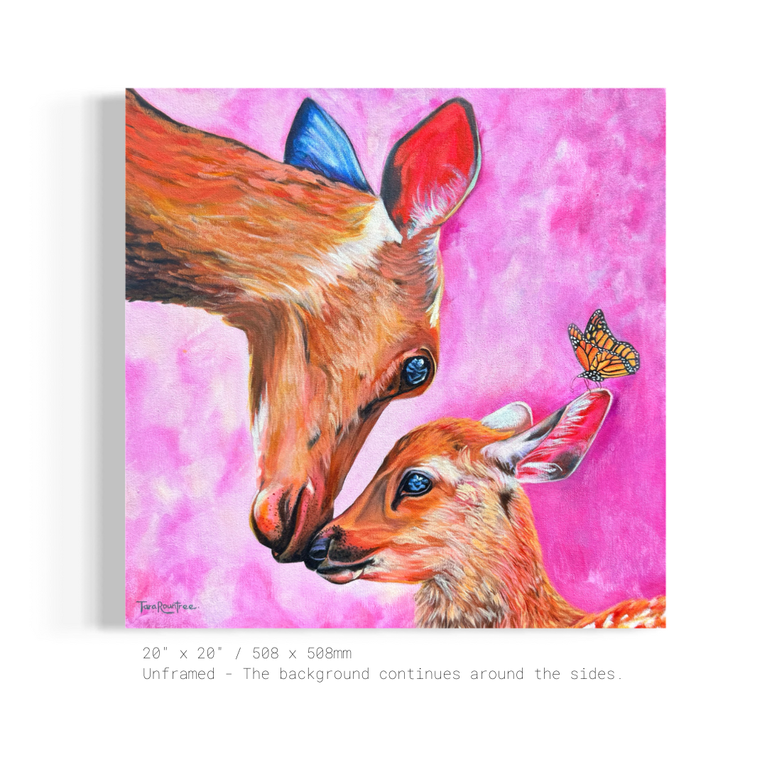 New Life - Original Oil Painting by New Zealand Artist Tara Rountree