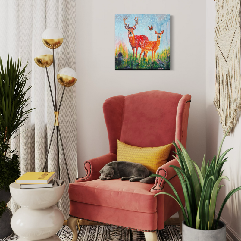 The Wild - Original Oil Painting by New Zealand Artist Tara Rountree