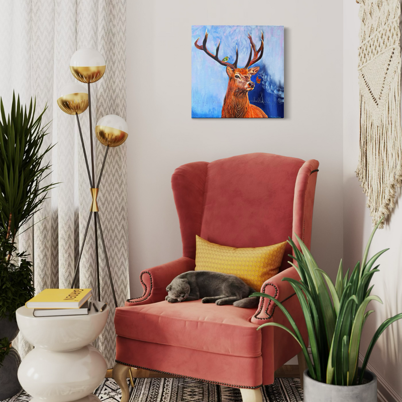 Watchful - Original Oil Painting by New Zealand Artist Tara Rountree