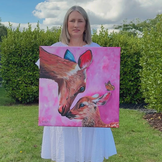 New Life - Original Oil Painting by New Zealand Artist Tara Rountree